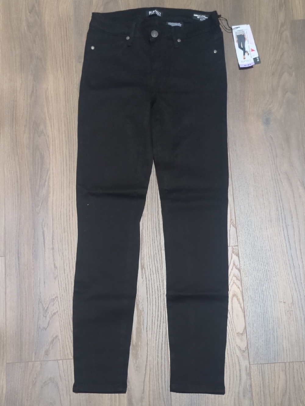 Buffalo David Bitton Black Super Stretch Jeggings